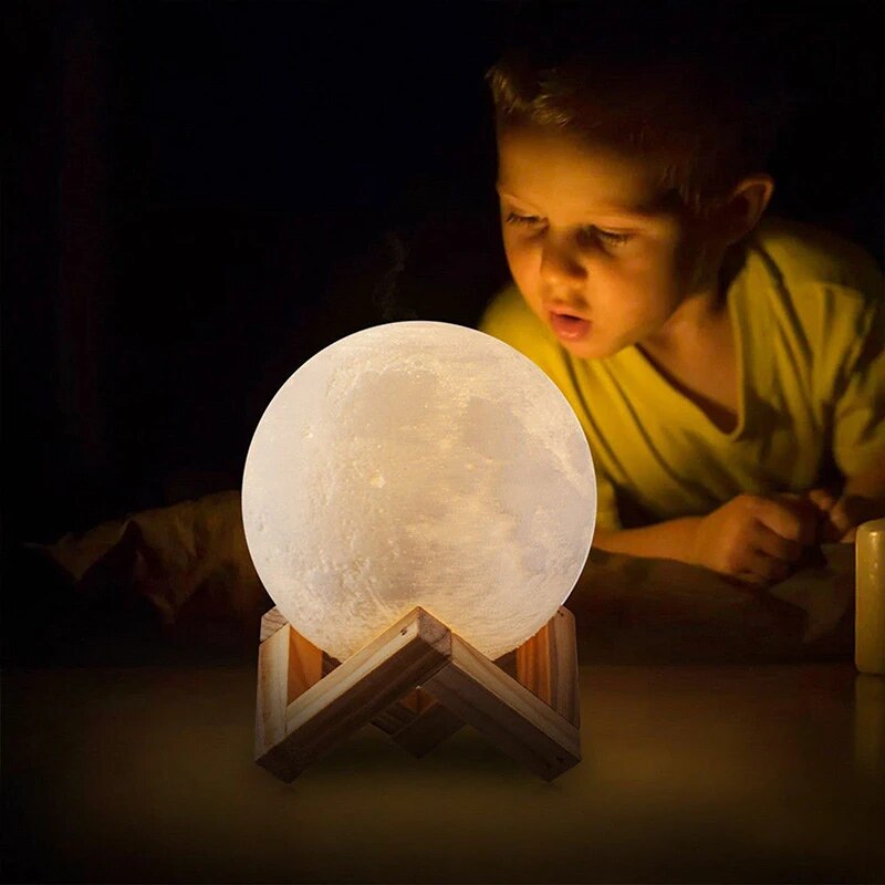 LunaSphere: 3D Moon Lamp