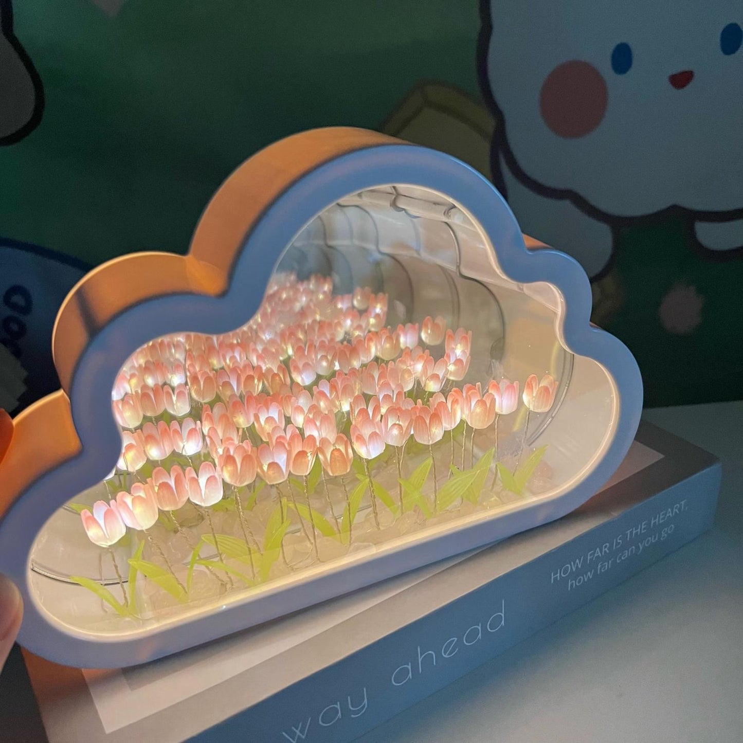 InfiniFlora: Cloud Tulip Infinity Mirror