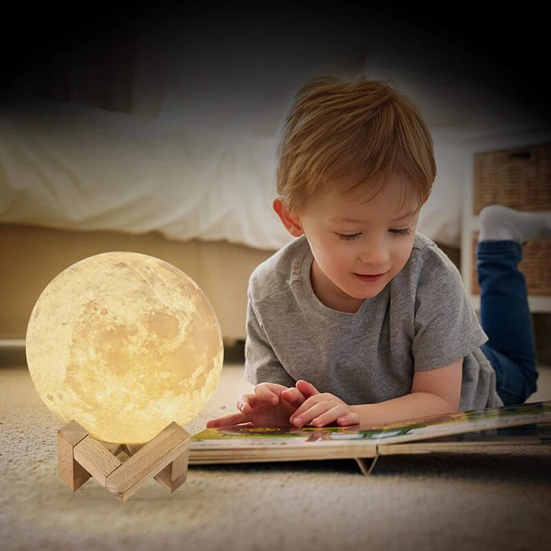 LunaSphere: 3D Moon Lamp