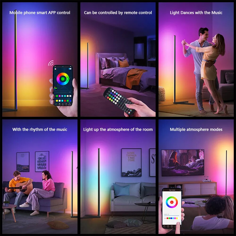 AuraPillar: Smart Corner Lamp