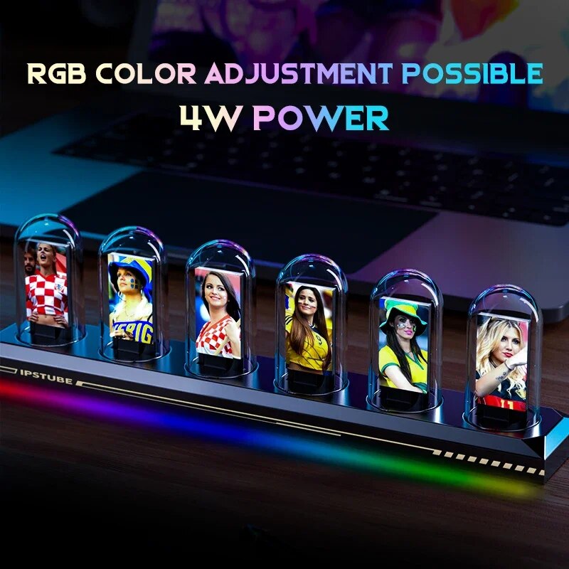 ChronoGlow: Nixie RGB Fusion Clock