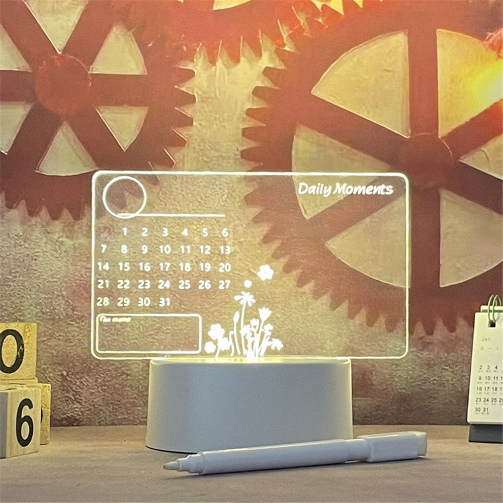 LumiScribe: Illuminated Memo Board